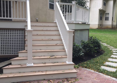 Deck stairs remodel Moorestown NJ