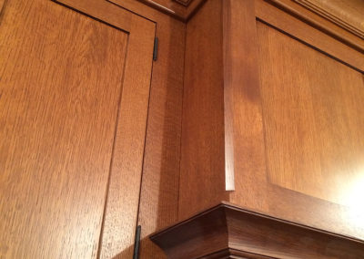 Kitchen Hood with custom trim work by Moorestown NJ remodeler