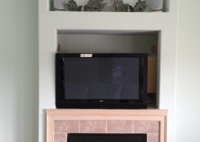 TV built in before remodel Moorestown NJ