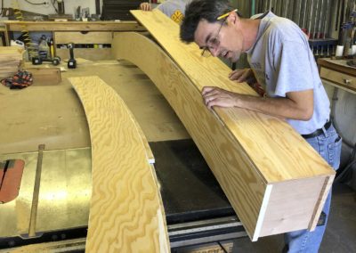 Curving wood planks | Moorestown NJ