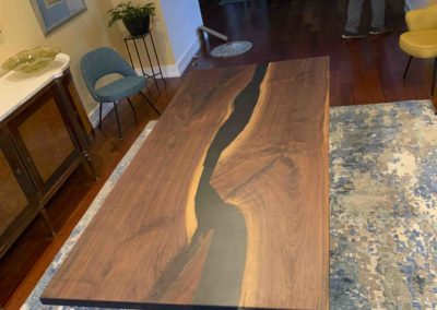 Custom timber crafted dining room table | Moorestown NJ