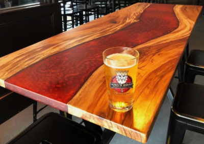 Timber crafted restaurant table Moorestown NJ