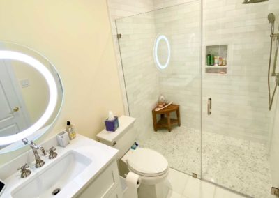 Marble Tiled Bathroom and Shower Moorestown NJ