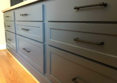 Cabinetry with drawers built by Moorestown NJ construction company