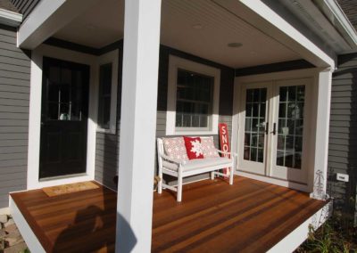 Front porch remodel in Moorestown NJ