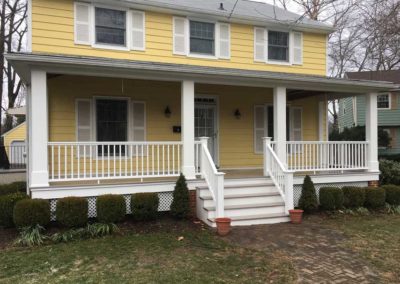 Front porch remodel Moorestown NJ