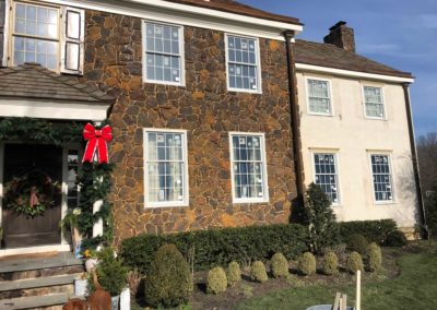 New exterior windows add energy efficiency to a historic home