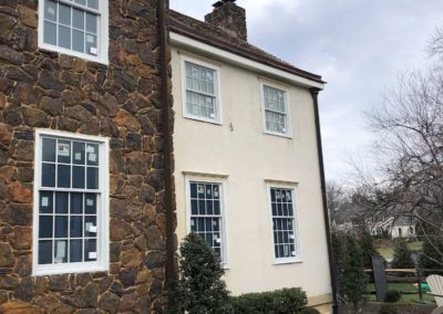 New exterior windows add energy efficiency to a historic home